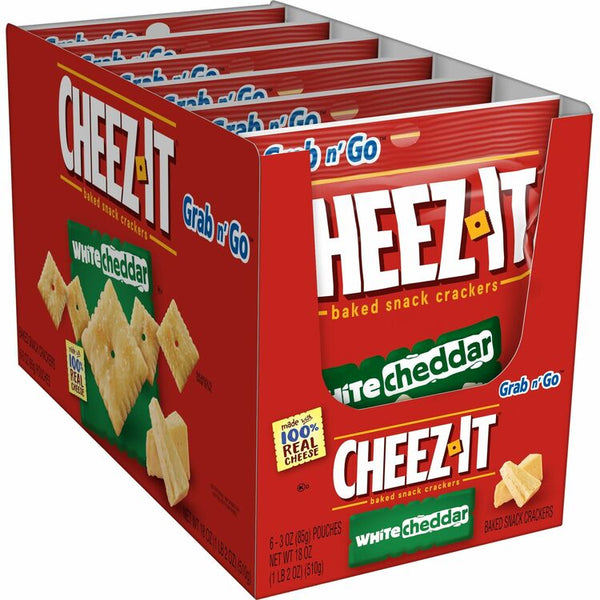 Cheez-It Cheez-It, 3 Oz., 6/Box, White Cheedar (KEB31533) Box of 6