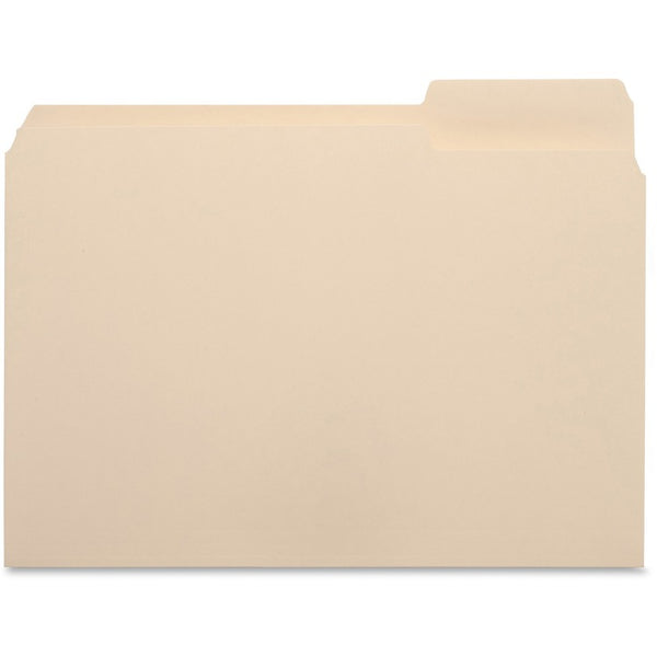 Business Source File Folder, 1/3" Right Tab, 1-Ply, 3/4" Exp., Letter, MLA (BSN16492) Box of 100