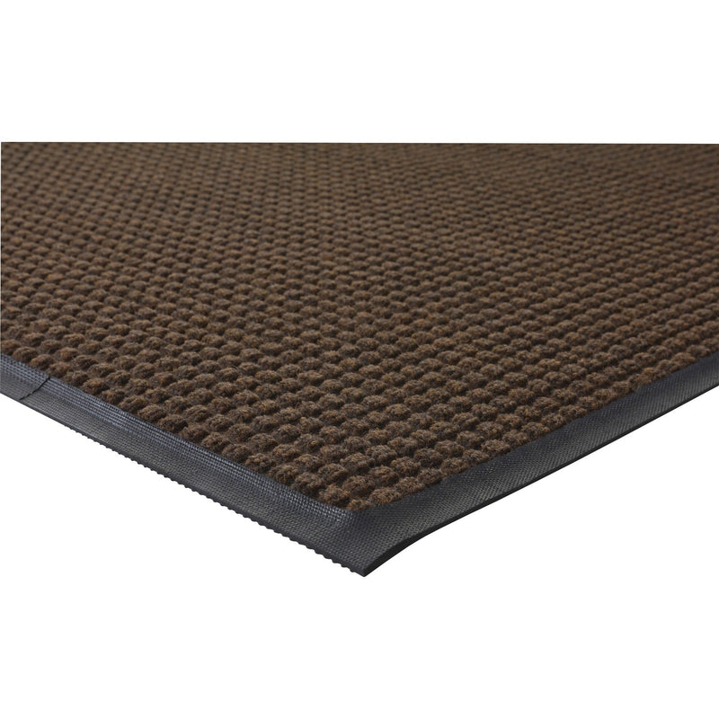 Genuine Joe Indoor/Outdoor Rubber & Polyproylene Floor Mat, 4' x 6', Brown (GJO58843) Each