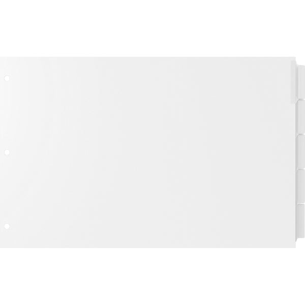 EasyFit Indexed Chart Dividers, Manila (STW62200) Set of 5