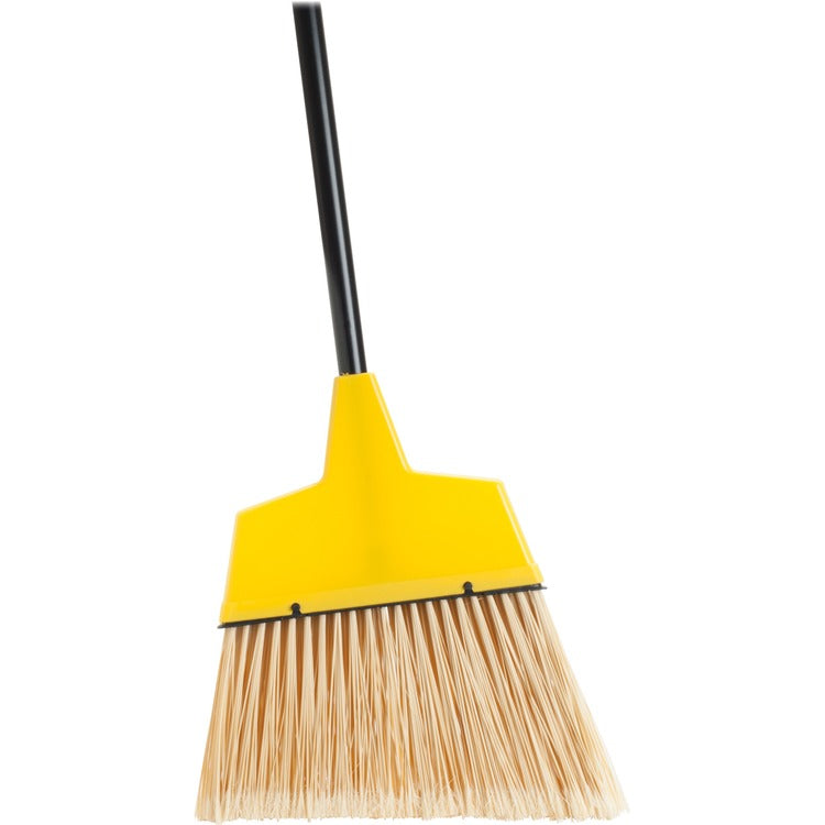 Genuine Joe 09570 Manual Broom, 12" W, Yellow (GJO09570)