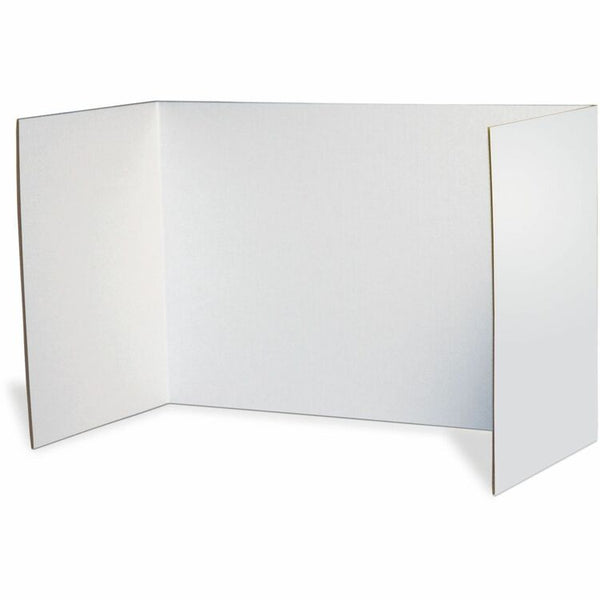 Pacon Privacy Board, 48" x 16", 4/Pack, White (PAC3782) Carton of 4