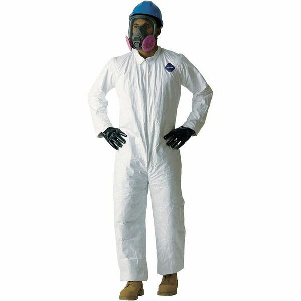 DuPont Coveralls, Non-Woven, Zipper, XX-Large, 25/CT, White (DUP120SWHXXL00) Case of 25