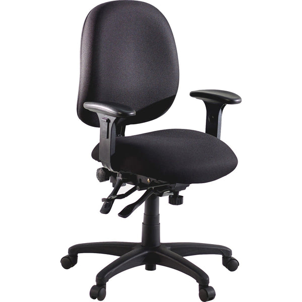 Lorell Swivel Task Chair, Black (LLR60538)