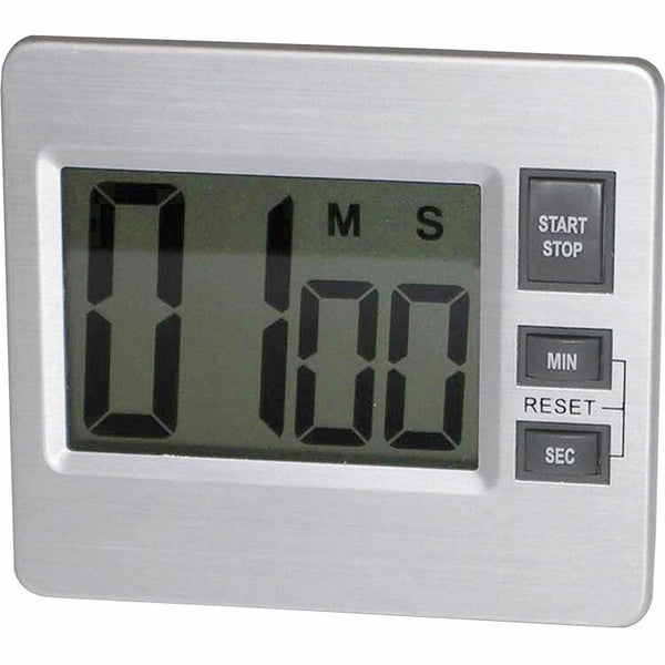 Tatco 52410 Digital Timer, Silver/Black (TCO52410) Each
