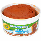Crayola Air-Dry Clay, Art, Craft, Terra Cotta (CYO575064) Each