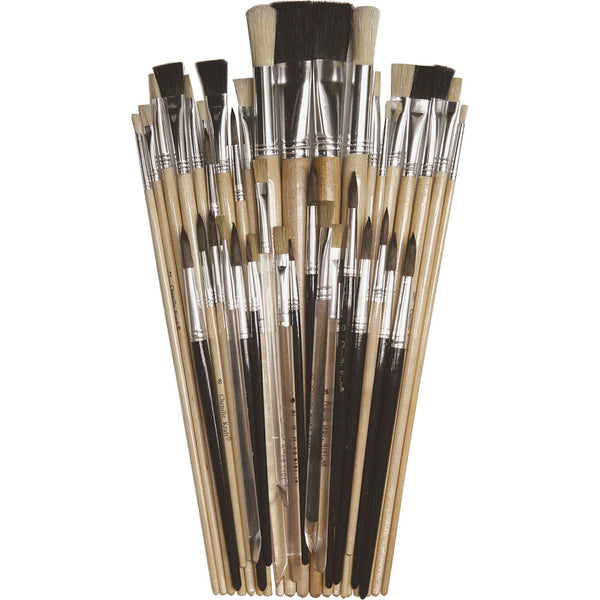 Creativity Street Super Value Brush Assortment, 40/CT, Assorted (CKC5220) Set of 40