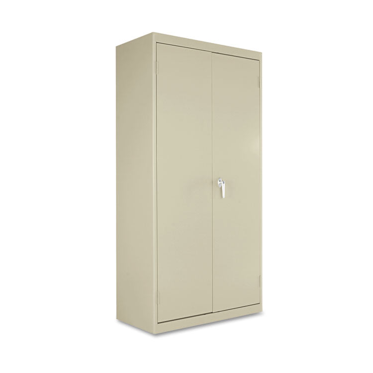 Alera® Economy Assembled Storage Cabinet, 36w x 18d x 72h, Putty (ALECME7218PY)