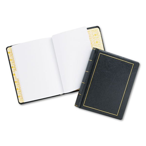 Wilson Jones® Looseleaf Corporation Minute Book, 1-Subject, Unruled, Black/Gold Cover, (250) 11 x 8.5 Sheets (WLJ039511) Each