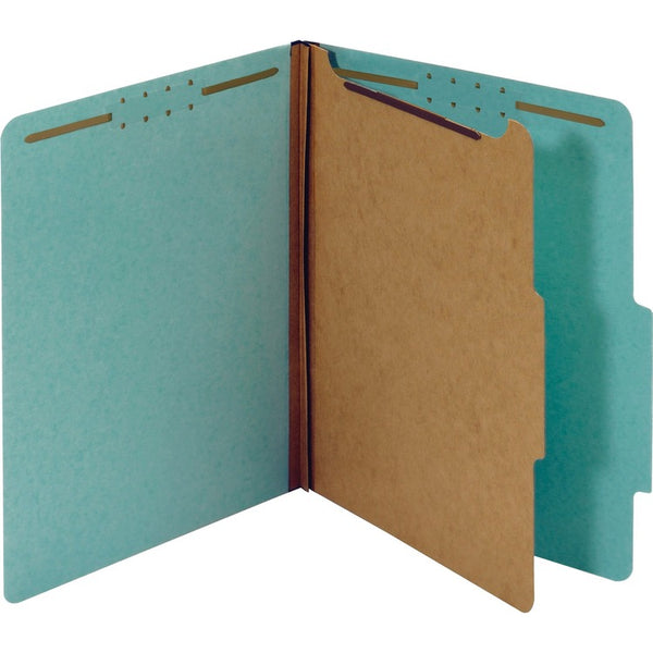 Pendaflex Classification Folders, 25pt, 1-3/4 Exp, 1-Div, Letter, 10/Box, Blue (PFX23730R) Box of 10