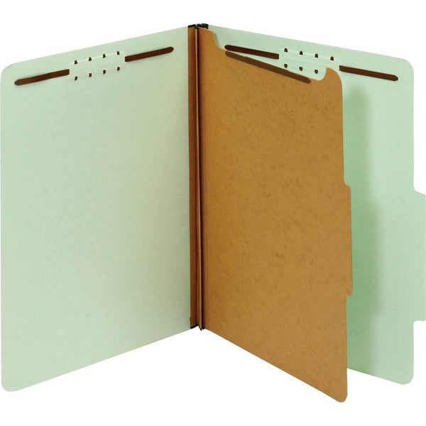 Pendaflex Classification Folders, 25pt, 1-3/4 Exp, 1-Div, Letter, 10/Box, LGN (PFX23776R) Box of 10