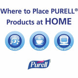 PURELL Hand Sanitizer Gel, Fragrance-free Scent, 12 fl oz, Pump Bottle Dispenser (GOJ369112) Each
