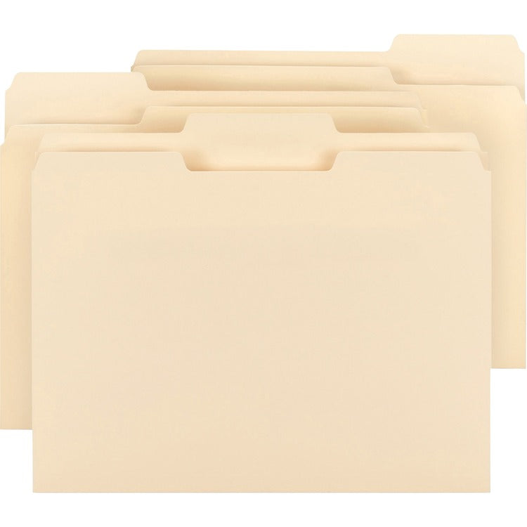 Business Source Top Tab File Folder Letter - 8.50" x 11" (BSN78950) Box of 150