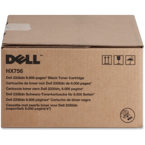 Dell Toner Cartridge, f/2335/2355, 6000 Page Yield, BK (DLLHX756) Each