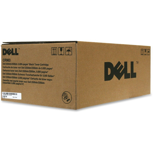 Dell Toner Cartridge, f/2335/2355, 3,000 Page Yield, Black (DLLCR963) Each