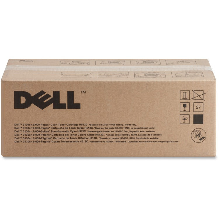 Dell High Yield Toner Cartridge for LSR3130, 9000 Page Yield, Cyan (DLLH513C) Each