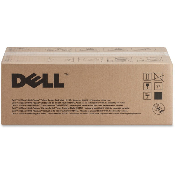Dell High Yield Toner Cartridge for LSR3130, 9000 Page Yield, Yellow (DLLH515C) Each