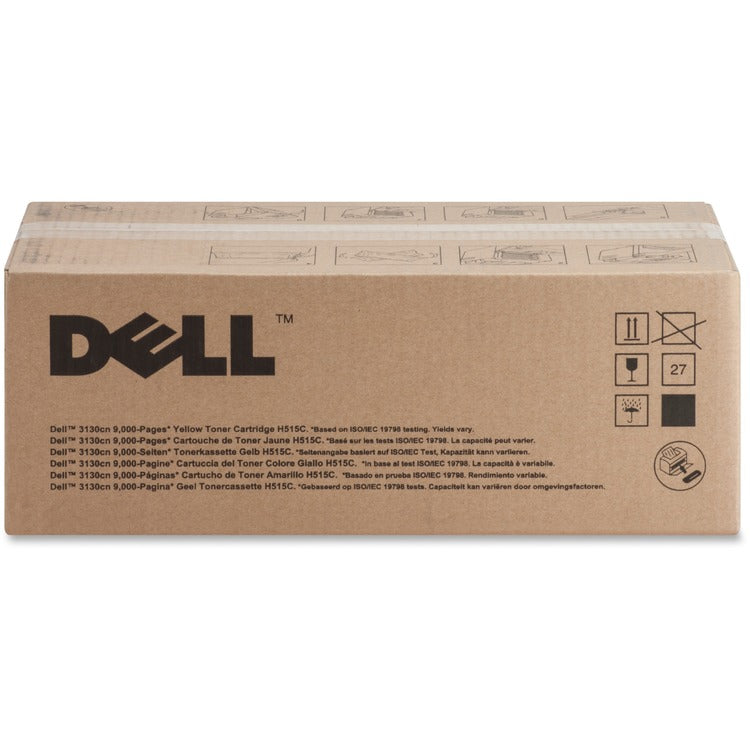 Dell High Yield Toner Cartridge for LSR3130, 9000 Page Yield, Yellow (DLLH515C) Each