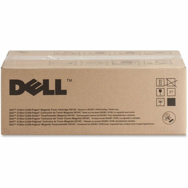 Dell High Yield Toner Cartridge for LSR3130, 9000 Page Yield, Magenta (DLLH514C) Each