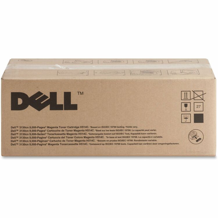 Dell High Yield Toner Cartridge for LSR3130, 9000 Page Yield, Magenta (DLLH514C) Each