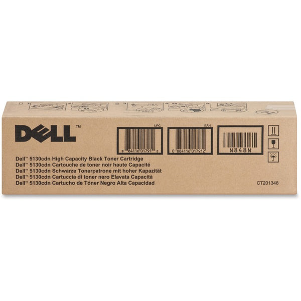 Dell Toner Cartridge for 5130CDN, 18, 000 Page Yield, Black (DLLN848N) Each