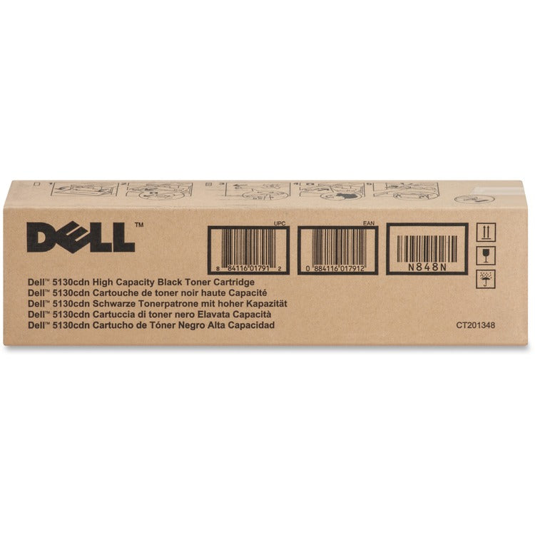 Dell Toner Cartridge for 5130CDN, 18, 000 Page Yield, Black (DLLN848N) Each