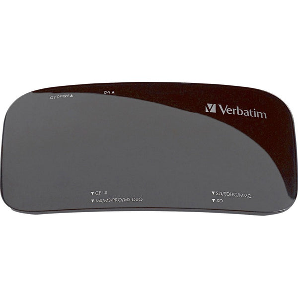Verbatim Universal Card Reader, USB 2.0, Black, Windows/Mac (VER97705)