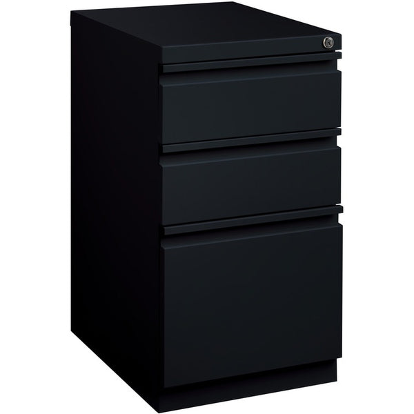 Lorell Mobile Pedestal File, 15" x 19-7/8" x 27-3/4", Black (LLR49521)