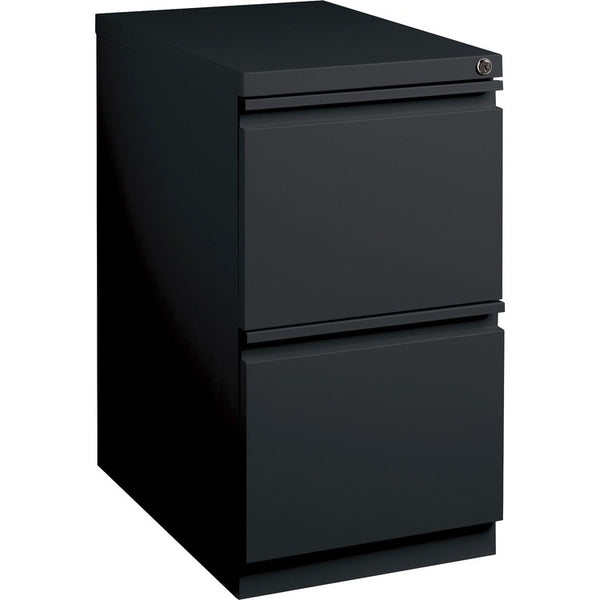 Lorell Mobile Pedestal File, 15" x 19-7/8" x 27-3/4", Deep Black (LLR49524)