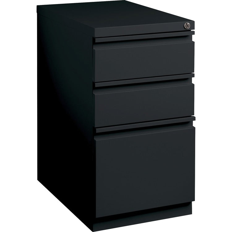 Lorell Mobile Pedestal File, 15" x 22-7/8" x 27-3/4", Black (LLR49527)