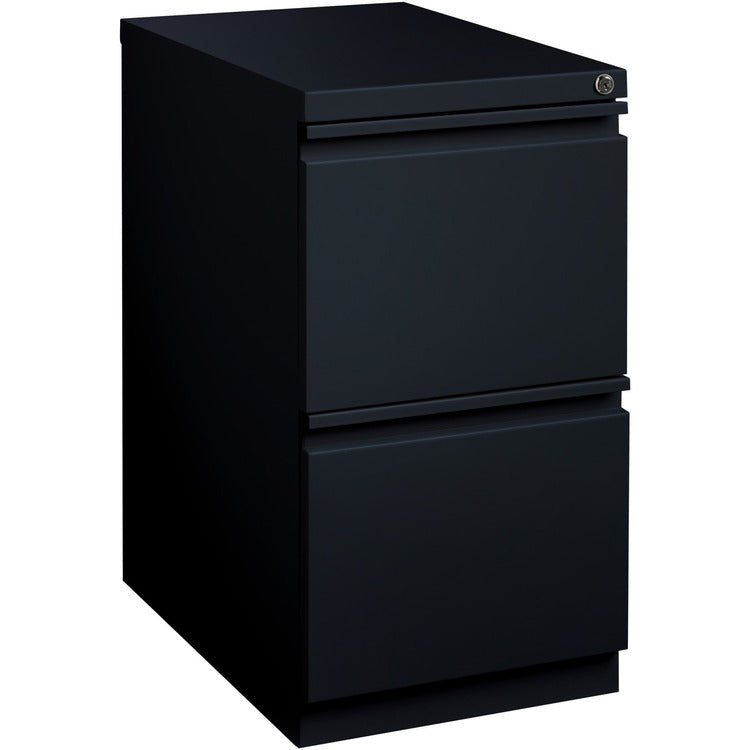 Lorell Mobile Pedestal File, 15" x 22-7/8" x 27-3/4", Deep Black (LLR49530)