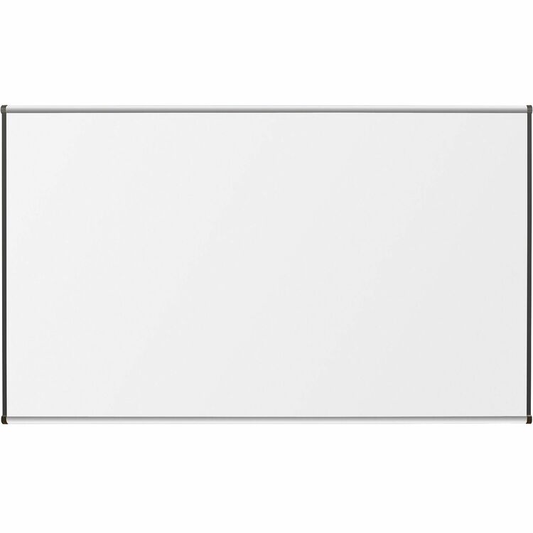 Lorell Porcelain Board, 4' x 8', Satin Aluminum (LLR55628)