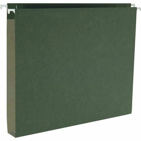 Business Source Hanging File Folders, Letter, 1/5" Tab, 1" Exp, 25/BX, SDGN (BSN43850) Box of 25