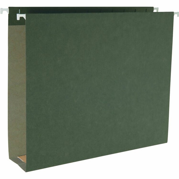 Business Source Hanging File Folder, Legal, 1/5" Tab, 2" Exp, 25/BX, SDGN (BSN43854) Box of 25