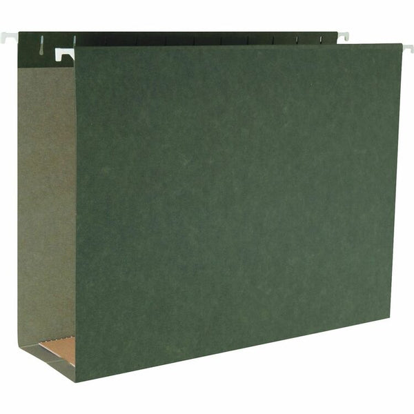 Business Source Hanging File Folder, Legal, 1/5" Tab, 3" Exp, 25/BX, SDGN (BSN43855) Box of 25