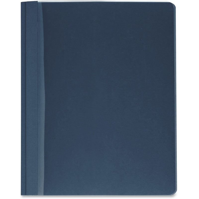 Business Source Report Cover, Clear Front, Letter, 100 Sheet Cap, 25/BX, LTH/DBE (BSN78522) Box of 25