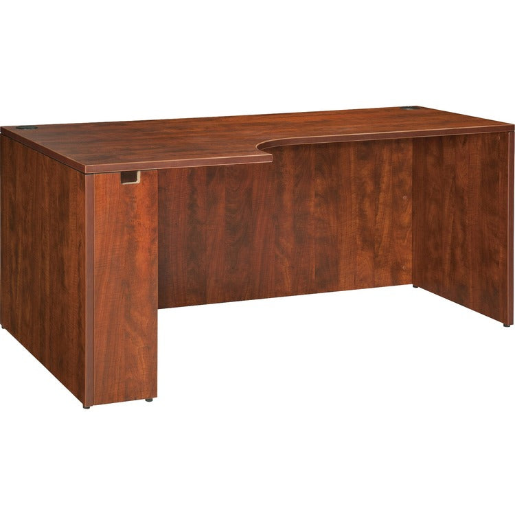 Lorell Credenza, Rect, Lft, Ext, 65-2/5" x 35-2/5" x 29-1/2", Cherry (LLR69911)