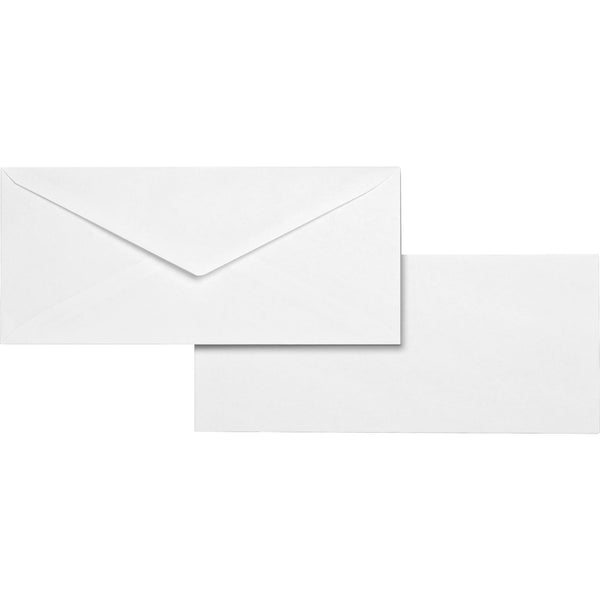 Business Source Business Envelopes, No.10, 24lb., Regular, 500/BX, WE/WV (BSN04467) Box of 500