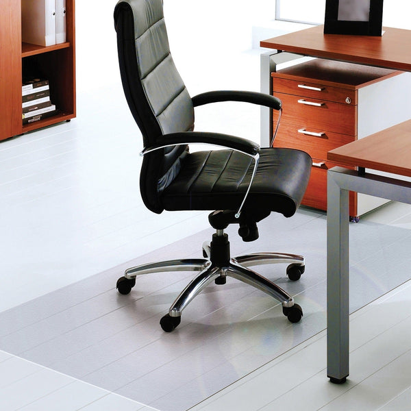 Cleartex Ultimat&reg; ClearTex XXL Ultimat Chair Mat, 60 x 118, No Lip, Clear (FLR1215030019ER) Each