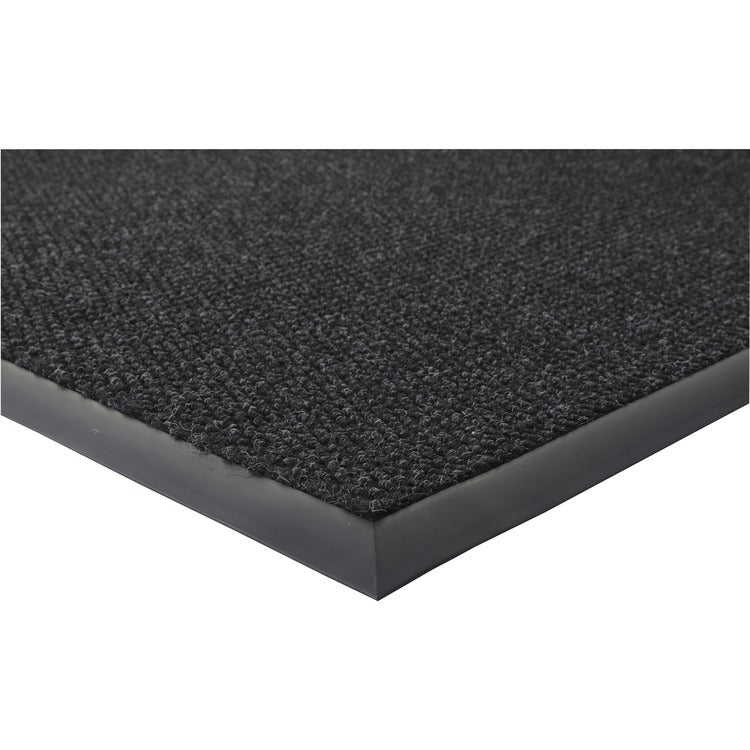 Genuine Joe Wiper/Scraper Mat, 3' x 5', Charcoal Black (GJO02402)