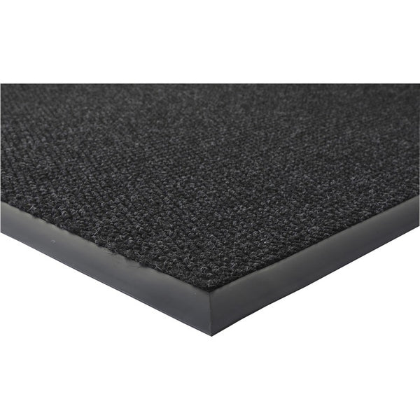 Genuine Joe Wiper/Scraper Mat, 4' x 6', Charcoal Black (GJO02404)