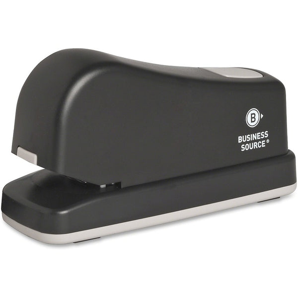 Business Source Electric Stapler, 16 Sheet Capacity, Putty (BSN62828) Each