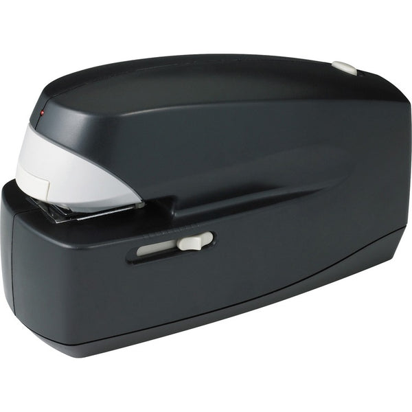 Business Source Electric Stapler, 25 Sheet Cap, 35mm Throat, Black (BSN62829) Each