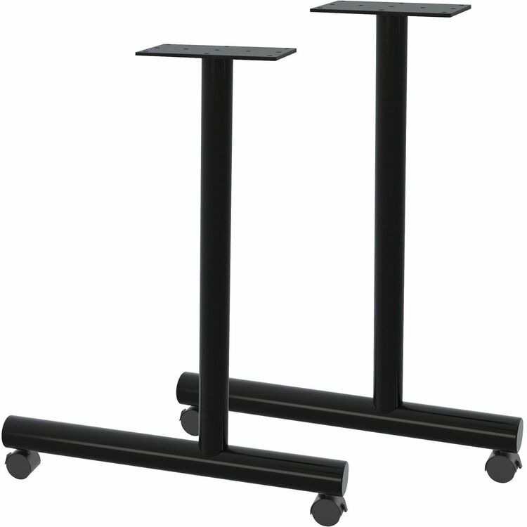 Lorell Training Table Base, 1-1/2" x 22" x 27", Black (LLR60683)