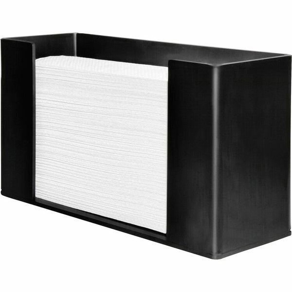 Genuine Joe Paper Towel Dispenser, 11-1/2" x 4-1/8" x 6-3/4", Black (GJO11524)