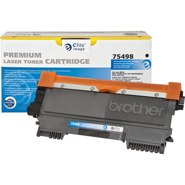 Elite Image Remanufactured Toner Cartridge, Alternative for Brother (TN420), Laser, 1200 Pages, Black, 1 Each (ELI75498) Each