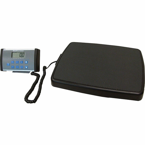 Health o Meter Remote Digital Scale/Height Rod, 17-3/4" x 14" x 2", Black/Gray (HHM498KL) Each