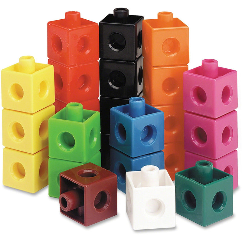 Learning Resources Snap Cubes, 100/ST, Multi (LRNLER7584) Set of 100