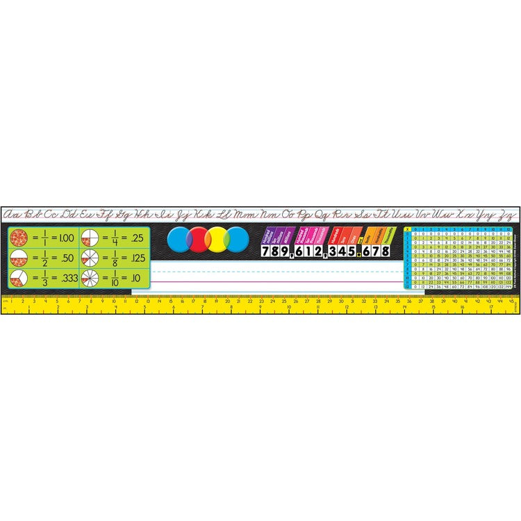 Trend Grades 3-5 Zaner-Bloser Desk Toppers Reference Name Plates - 36 / Pack (TEPT69403) Each