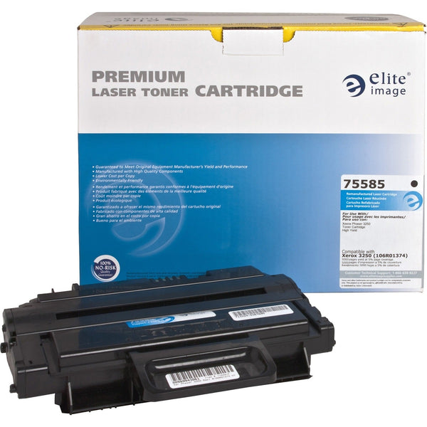 Elite Image Remanufactured Toner Cartridge, Alternative for Xerox (106R01374), Laser, 5000 Pages, Black, 1 Each (ELI75585) Each